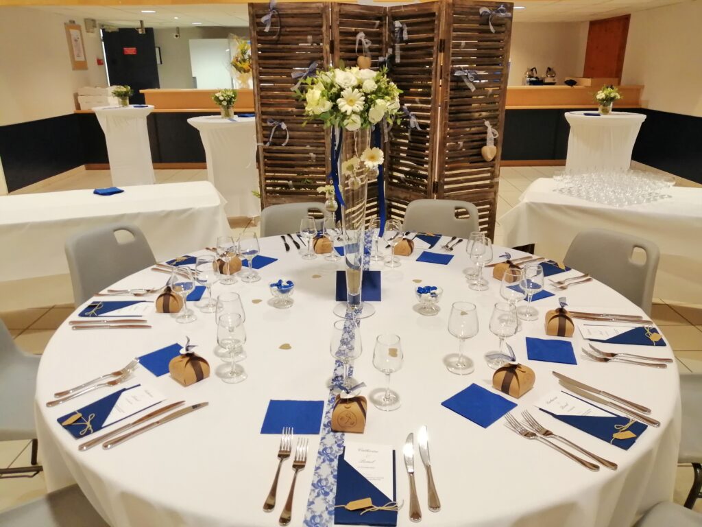 Tables décorées mariages